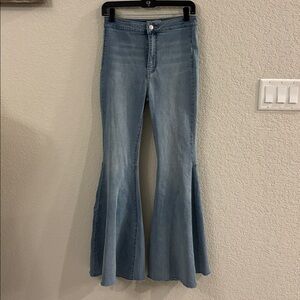 We The Free Light Blue Flare Jeans